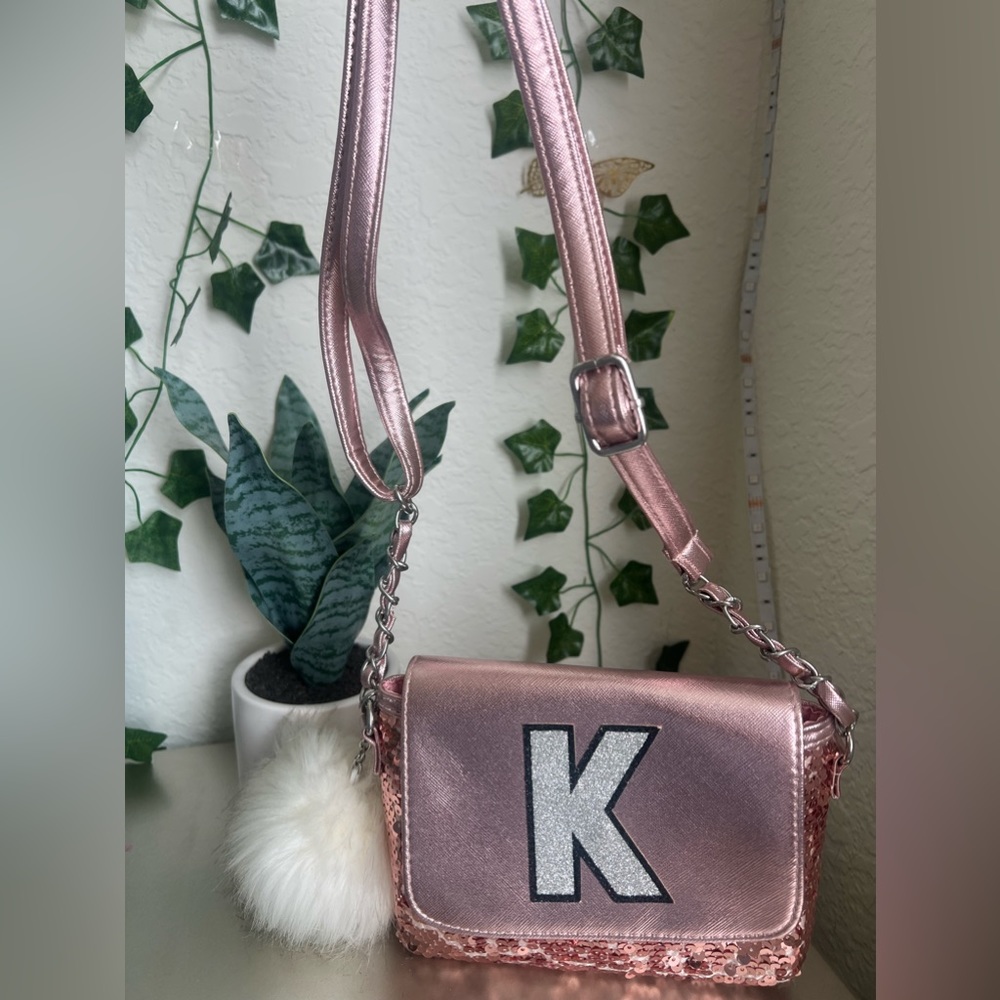 Justice bag pink “K”